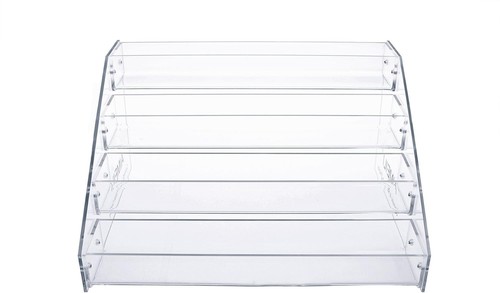 Trays clear acrylic cosmetic - 4,