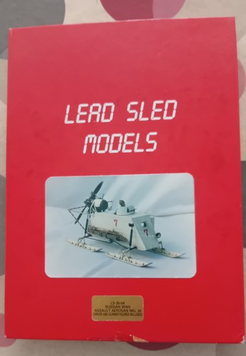 Lead sled models scale - models,