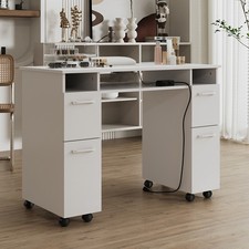 Beauty Manicure Station White