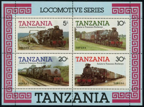 Tanzania 1985 steam - tanzania, 'steam