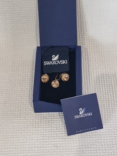 Swarovski gold plated crystal - plated,