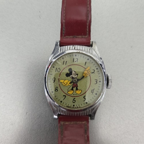 Rare vintage ingersoll - vintage, mickey
