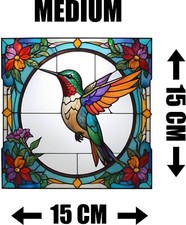 Hummingbird Decorative Stained
