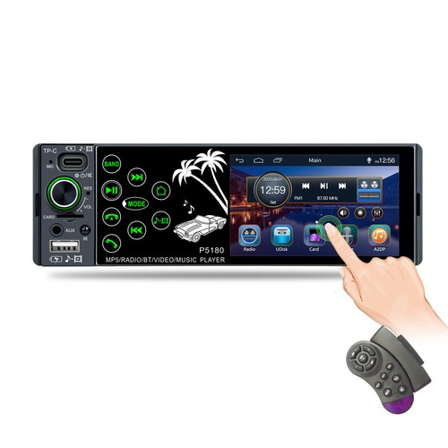 1in single din touch - single,