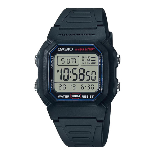 Casio black resin - casio,