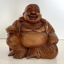 Wooden lucky buddha hand - wooden,