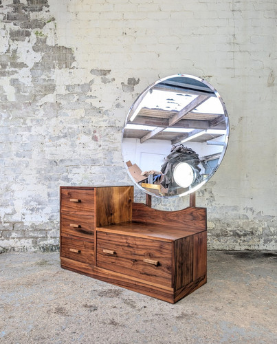 Art deco 1930s sold - art, walnut