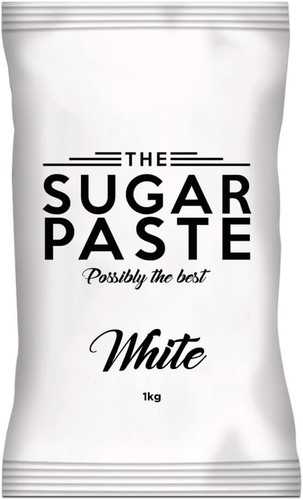 The sugar paste - the, white