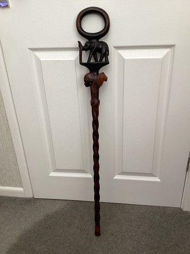 African decorative hand carved - hand,
