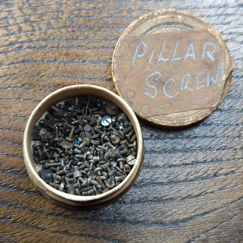 Vintage pocket watch screws - pocket,