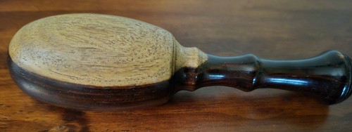 Hand turned two tone - turned, two-tone
