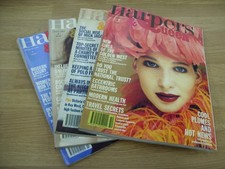 HARPERS & QUEEN Magazines (4 Issues) 1989 - 1980s FASHION & STYLE - UK EDITION