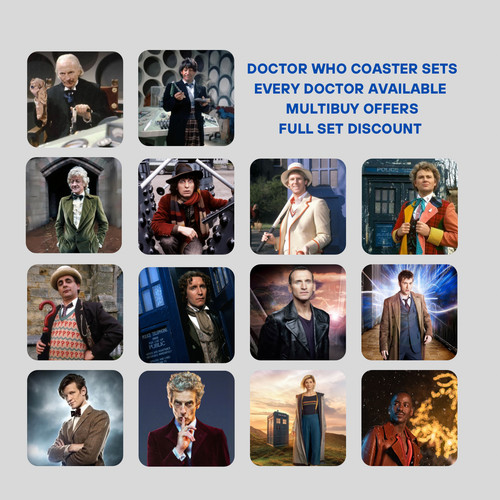 Who doctor coaster set all - dr,