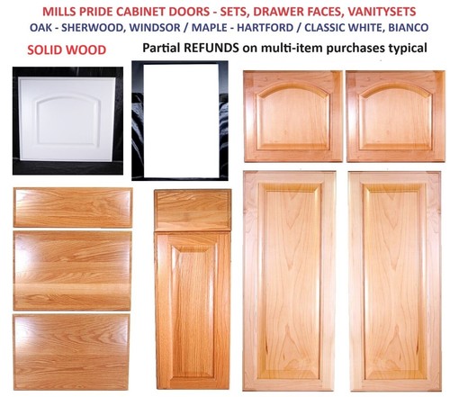 Wood cabinet doors - wood, drawer