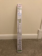 Lindam 7cm Universal Pressure Fit Safety stairs Gate Extension - White