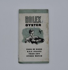 Rolex Oyster Official WW2 Military Watches Brochure