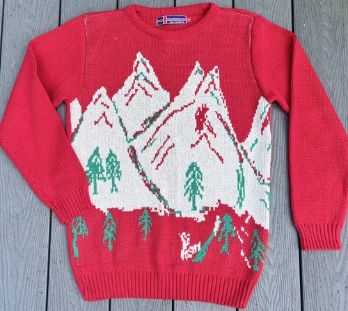 Vintage ski sweater mens - vintage,