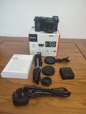 Boxed Mint Sony A6000 Camera & 16-50mm Zoom Lens Kit. Shutter count just 468.