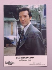 EastEnders Richard Cole Ian Reddington Signed Cast Card Undedicated