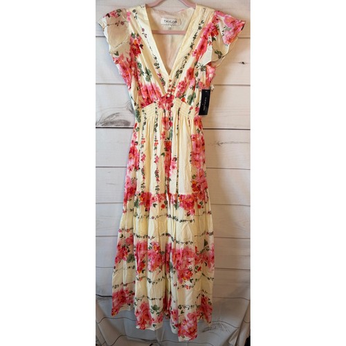 Taylor floral cotton maxi - floral,