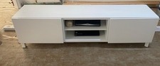 White Ikea TV Unit