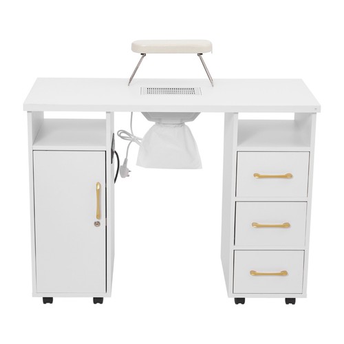 Manicure nail table with dust - nail,