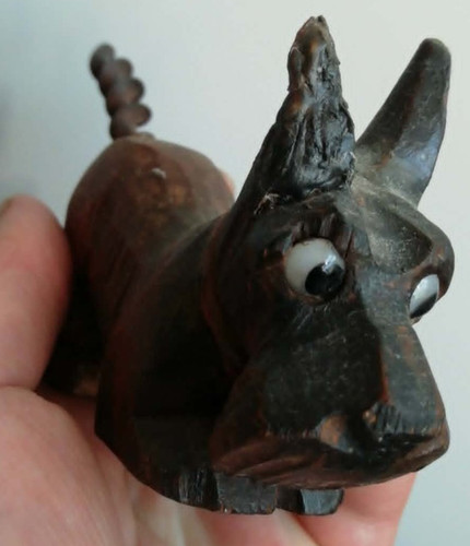 Vintage hand carved wooden - vintage,