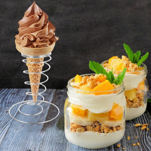 Pcs ice cream cone holders - ice,