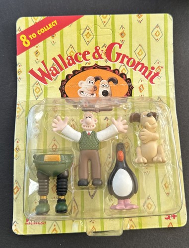 Wallace gromit figures - wallace,
