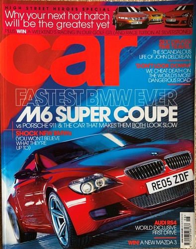 Car magazine jun 2005 bmw - -, m6