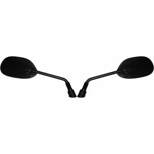 Mirrors 10mm black rectangle - 10mm,