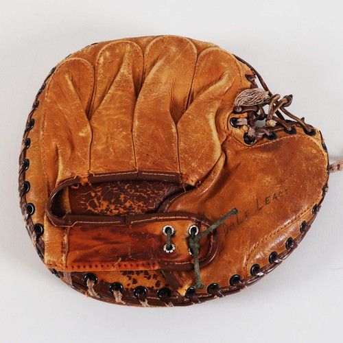 Vintage baseball catchers mitt - baseball,
