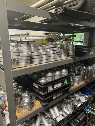 Aluminium round square billet - square,