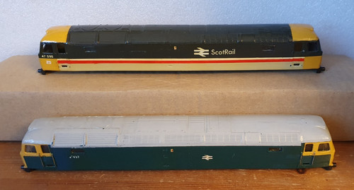 Hornby class body x2 - hornby,