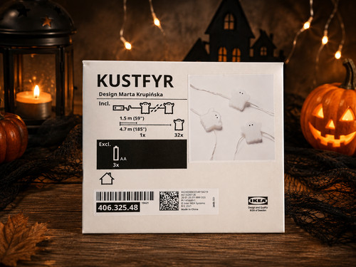 Ikea kustfyr halloween led - kustfyr,