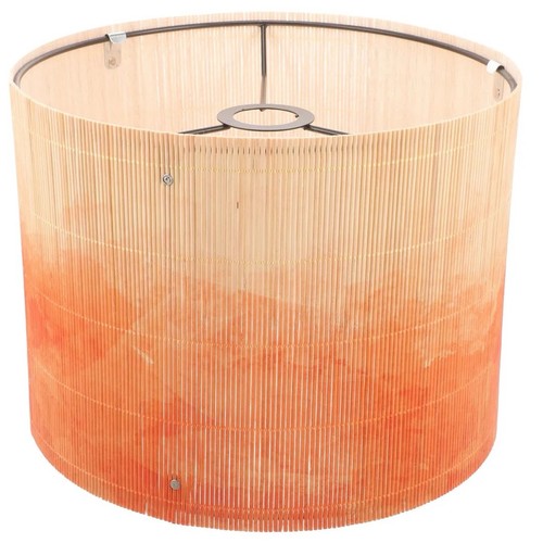 Gradient bamboo lamp - lamp, shade