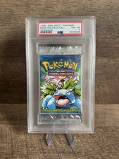 Base Set Foil Pack WOTC Venusaur PSA 8 Pokemon TCG