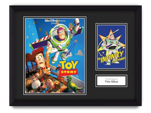 Tim allen signed 16x12 framed - allen,
