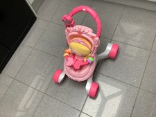 fisher price buggy and doll walker with music and lights