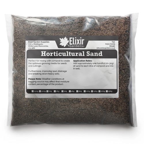 Horticultural sand for - sand, mixing