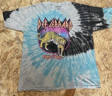 DEF LEPPARD Tie Dye T Shirt