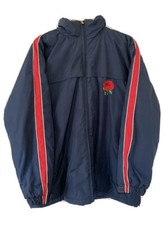 Mens England Rugby Jacket Blue