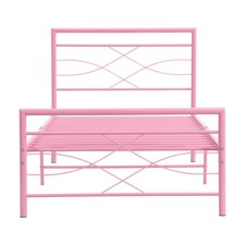 Bed Metal Steel Frame Bedroom Furniture/MEMORY FOAM MATTRESS Single/Double