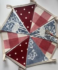 Handmade Oilcloth Bunting -