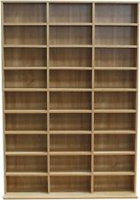 1116 CD/528 DVD Storage Shelf Rack Unit Adjustable Bluray Video Games Book