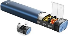 Pill Box 7 Day, Metal Travel