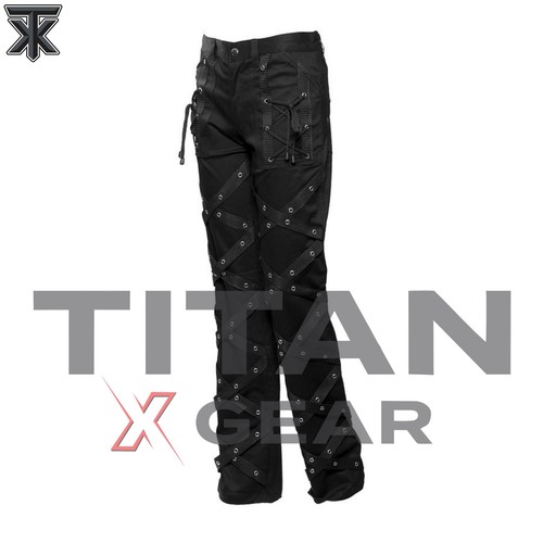 Gothic punk pants men - gothic,