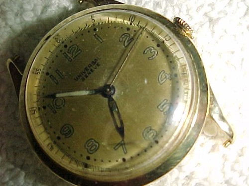 18k gold universal geneve - universal,