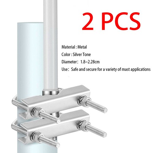 Mast clamp bolt brackets - 2x, u