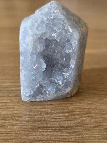 Celestite crystal raw tower - raw,